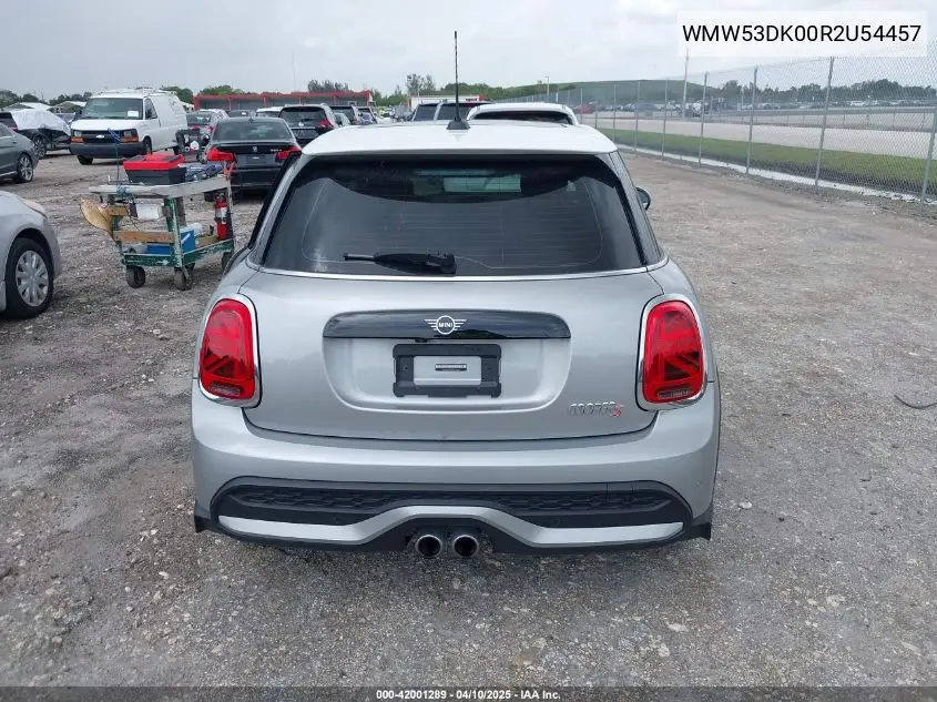 2024 Mini Hardtop Cooper S VIN: WMW53DK00R2U54457 Lot: 42001289