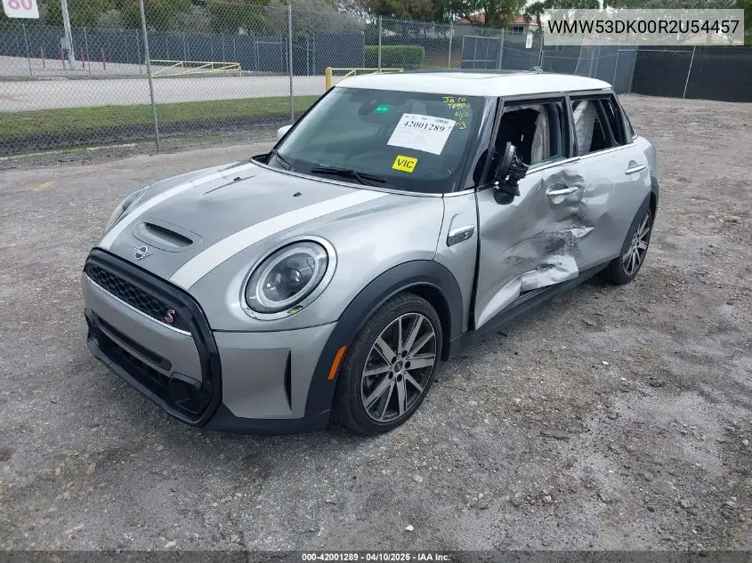 2024 Mini Hardtop Cooper S VIN: WMW53DK00R2U54457 Lot: 42001289