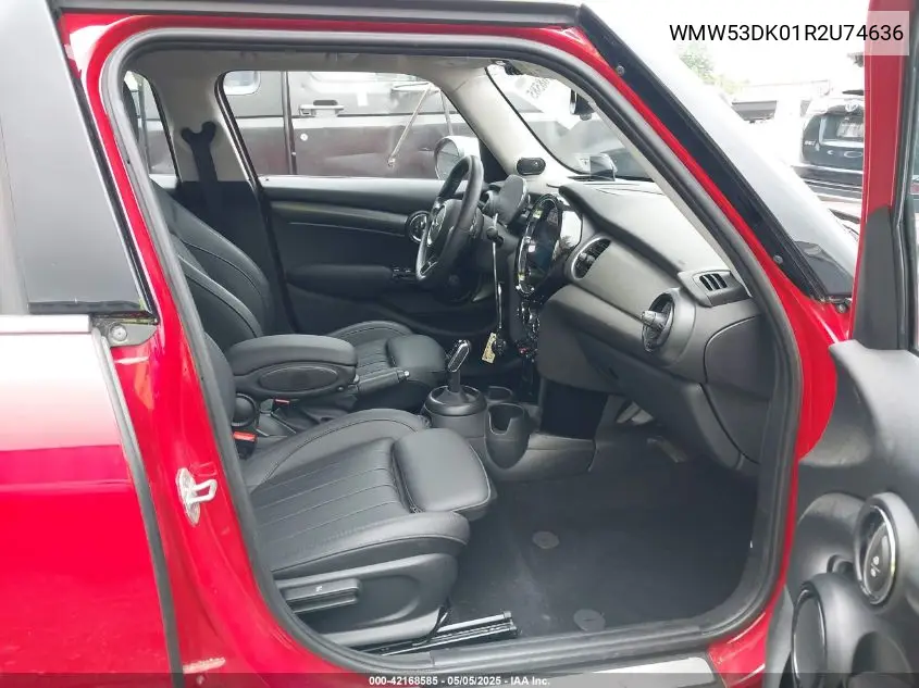 2024 Mini Hardtop Cooper S VIN: WMW53DK01R2U74636 Lot: 42168585