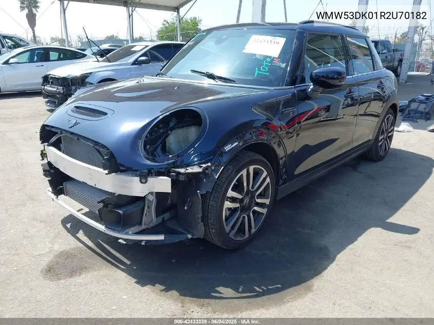 2024 Mini Hardtop Cooper S VIN: WMW53DK01R2U70182 Lot: 42433339
