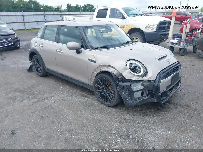 2024 Mini Hardtop Cooper S VIN: WMW53DK09R2U99994 Lot: 42498550