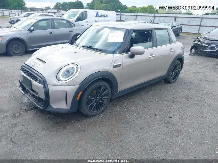 2024 Mini Hardtop Cooper S VIN: WMW53DK09R2U99994 Lot: 42498550