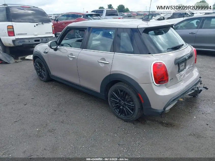 2024 Mini Hardtop Cooper S VIN: WMW53DK09R2U99994 Lot: 42498550
