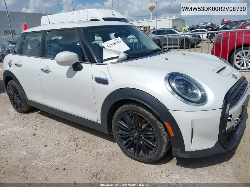 2024 Mini Hardtop Cooper S VIN: WMW53DK00R2V08730 Lot: 42520720