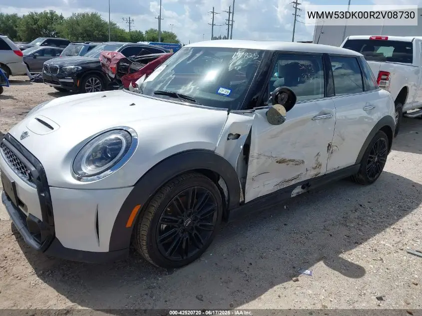 2024 Mini Hardtop Cooper S VIN: WMW53DK00R2V08730 Lot: 42520720