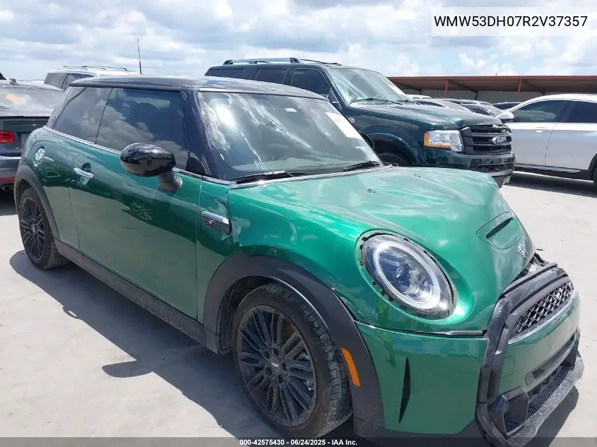 2024 Mini Hardtop Cooper S VIN: WMW53DH07R2V37357 Lot: 42575430