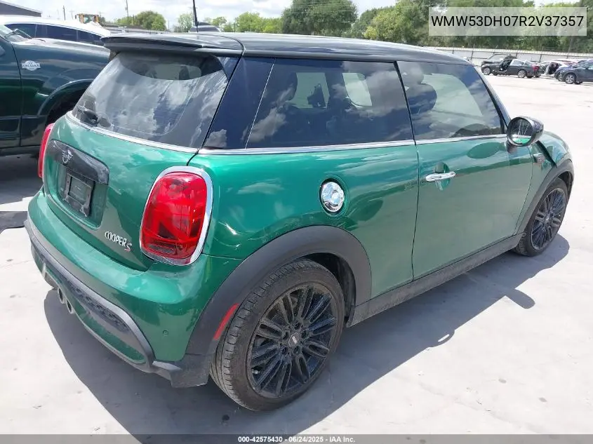 2024 Mini Hardtop Cooper S VIN: WMW53DH07R2V37357 Lot: 42575430