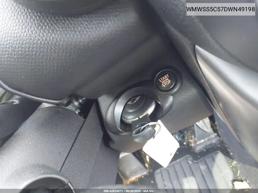 2013 Mini Paceman Cooper S VIN: WMWSS5C57DWN49198 Lot: 42624571