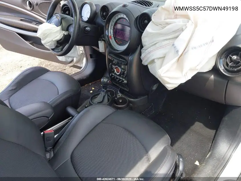 2013 Mini Paceman Cooper S VIN: WMWSS5C57DWN49198 Lot: 42624571