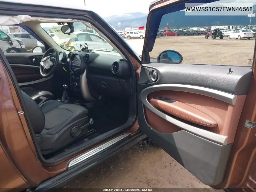 2014 Mini Paceman Cooper VIN: WMWSS1C57EWN46568 Lot: 42121083