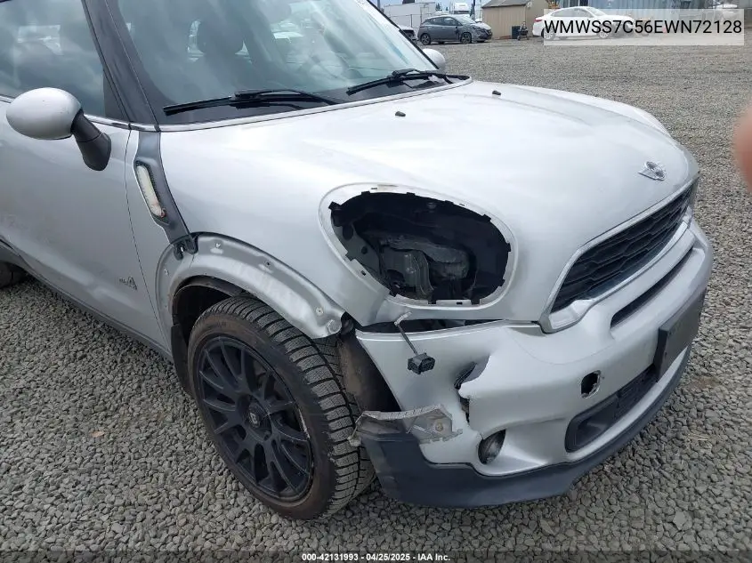 2014 Mini Paceman Cooper S VIN: WMWSS7C56EWN72128 Lot: 42131993