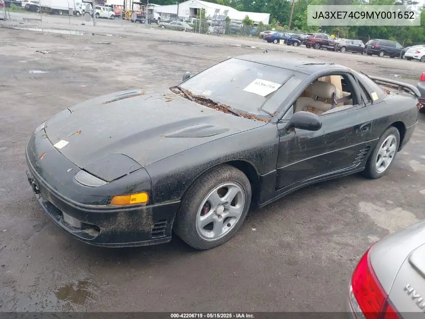 1991 Mitsubishi 3000 Gt Vr4 VIN: JA3XE74C9MY001652 Lot: 42206719