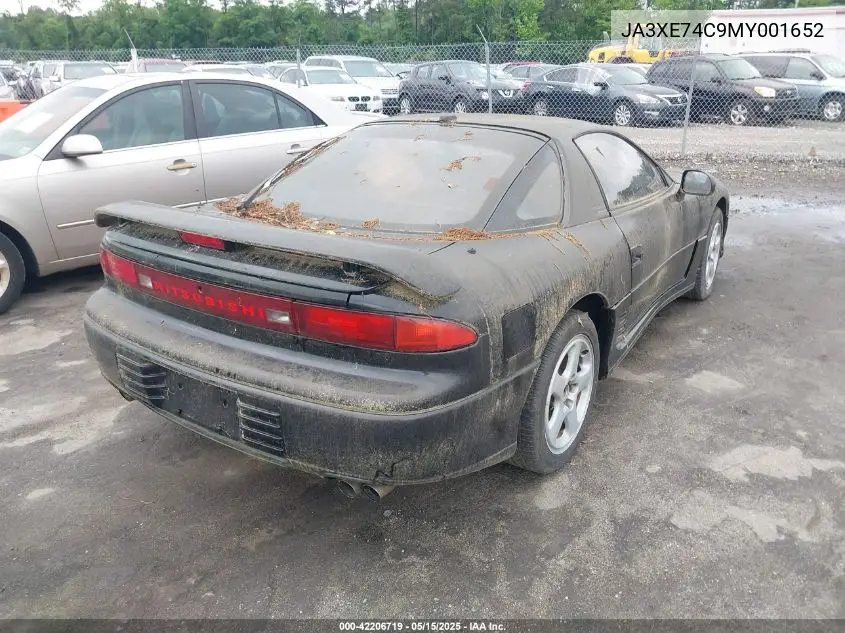 1991 Mitsubishi 3000 Gt Vr4 VIN: JA3XE74C9MY001652 Lot: 42206719