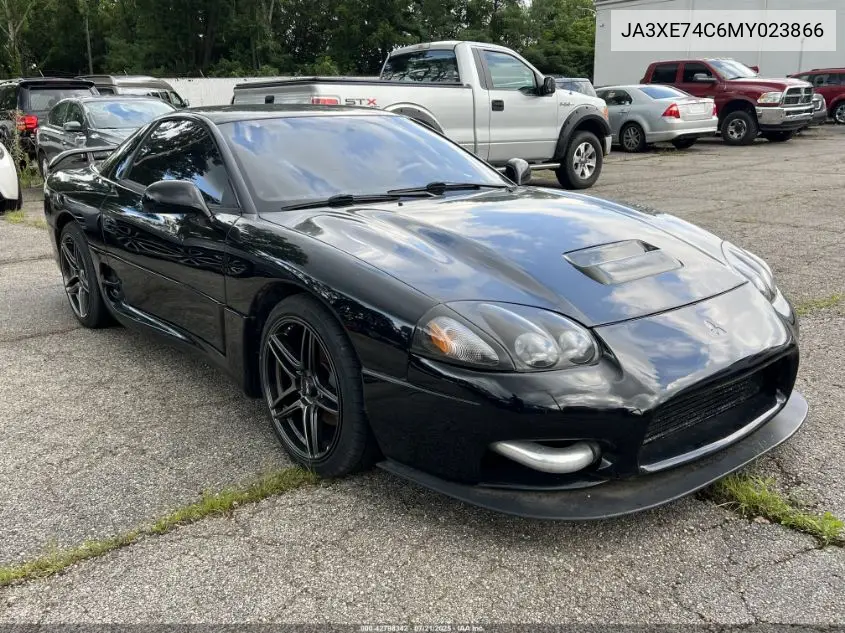 1991 Mitsubishi 3000 Gt Vr4 VIN: JA3XE74C6MY023866 Lot: 42798342