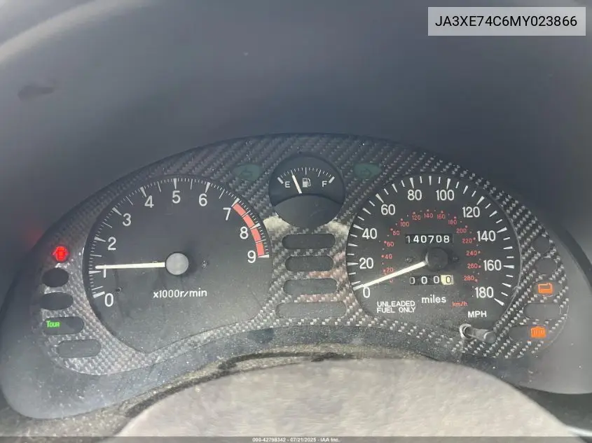 1991 Mitsubishi 3000 Gt Vr4 VIN: JA3XE74C6MY023866 Lot: 42798342