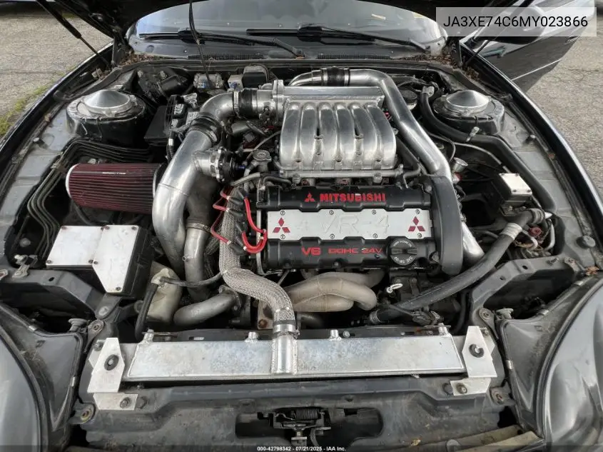 1991 Mitsubishi 3000 Gt Vr4 VIN: JA3XE74C6MY023866 Lot: 42798342