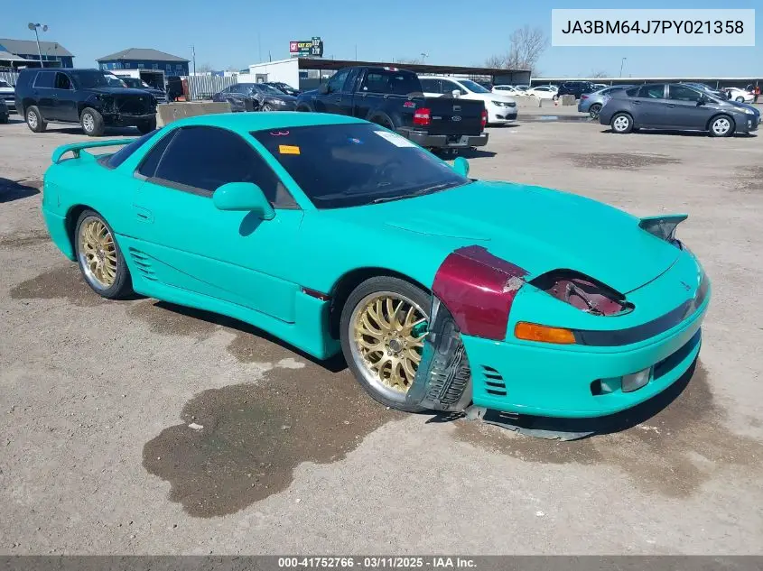 1993 Mitsubishi 3000 Gt Sl VIN: JA3BM64J7PY021358 Lot: 41752766