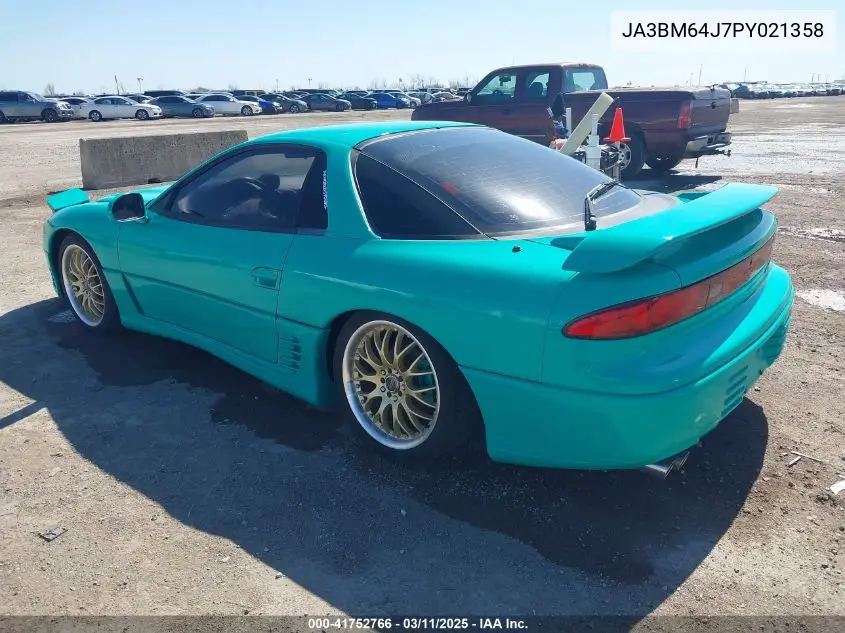 1993 Mitsubishi 3000 Gt Sl VIN: JA3BM64J7PY021358 Lot: 41752766