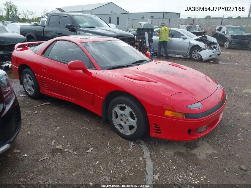 1993 Mitsubishi 3000 Gt VIN: JA3BM54J7PY027168 Lot: 42142765