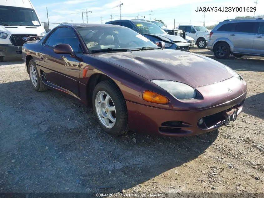 1995 Mitsubishi 3000Gt VIN: JA3AY54J2SY001629 Lot: 41265777