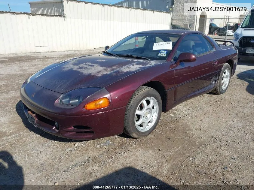 1995 Mitsubishi 3000Gt VIN: JA3AY54J2SY001629 Lot: 41265777
