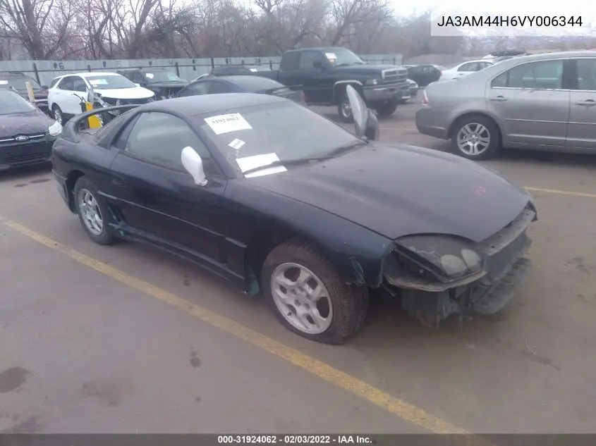 1997 Mitsubishi 3000Gt Base (A4)/Base (M5) VIN: JA3AM44H6VY006344 Lot: 31924062