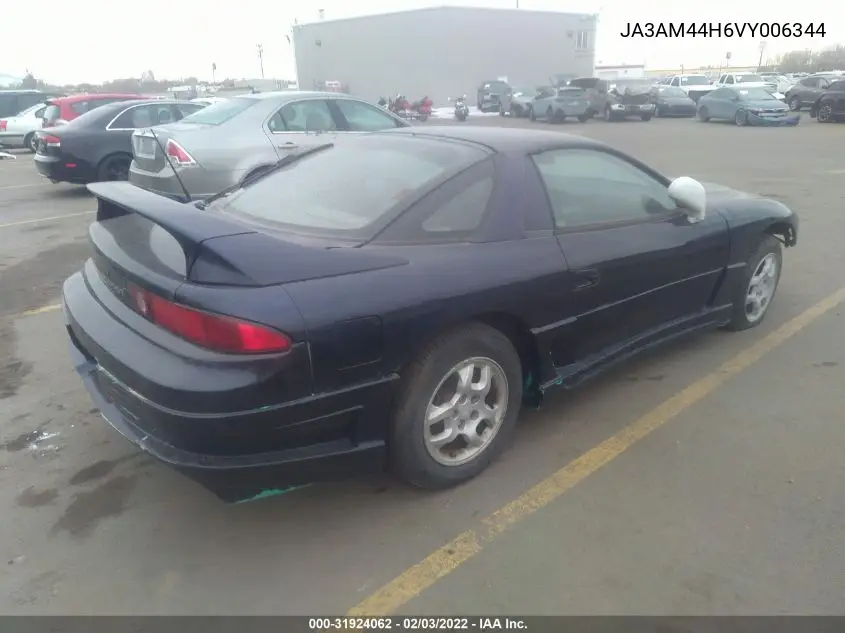 1997 Mitsubishi 3000Gt Base (A4)/Base (M5) VIN: JA3AM44H6VY006344 Lot: 31924062