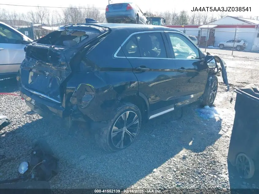 2018 Mitsubishi Eclipse Cross Se VIN: JA4AT5AA3JZ038541 Lot: 41552139