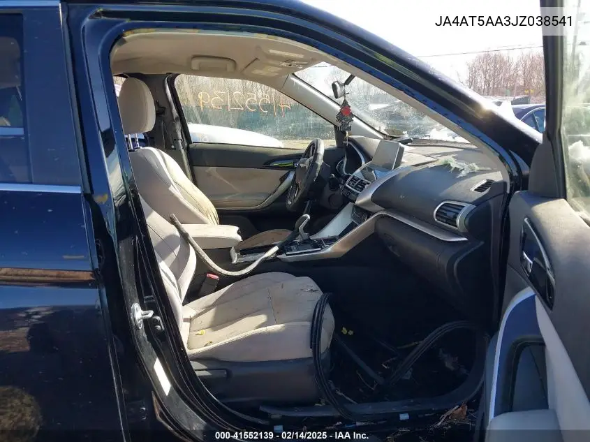 2018 Mitsubishi Eclipse Cross Se VIN: JA4AT5AA3JZ038541 Lot: 41552139