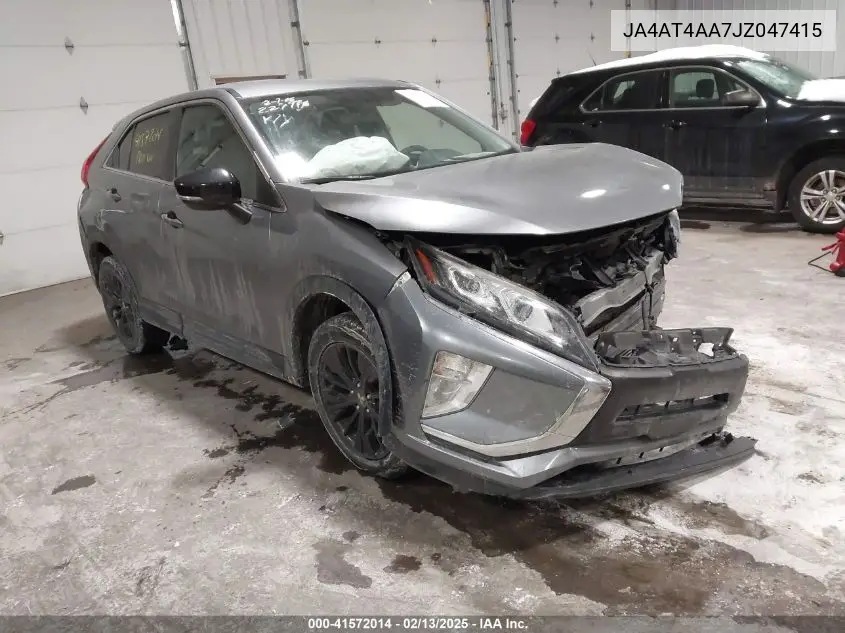 2018 Mitsubishi Eclipse Cross Le VIN: JA4AT4AA7JZ047415 Lot: 41572014