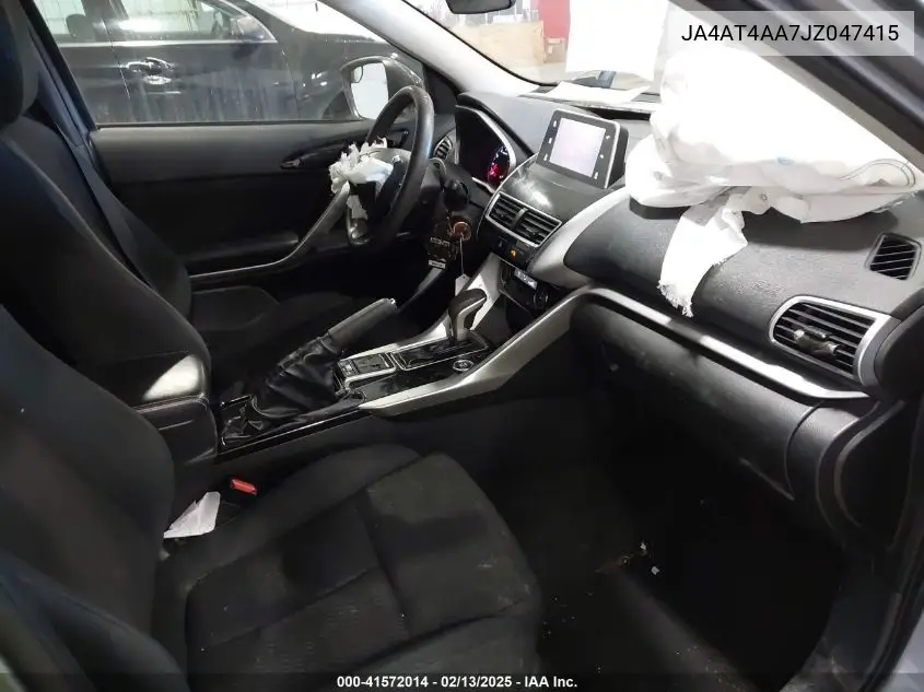 2018 Mitsubishi Eclipse Cross Le VIN: JA4AT4AA7JZ047415 Lot: 41572014