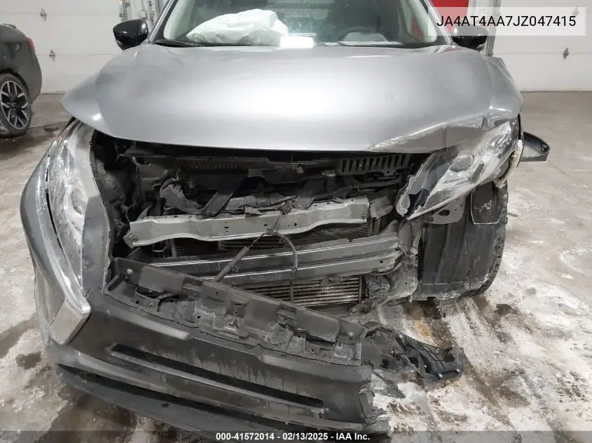 2018 Mitsubishi Eclipse Cross Le VIN: JA4AT4AA7JZ047415 Lot: 41572014