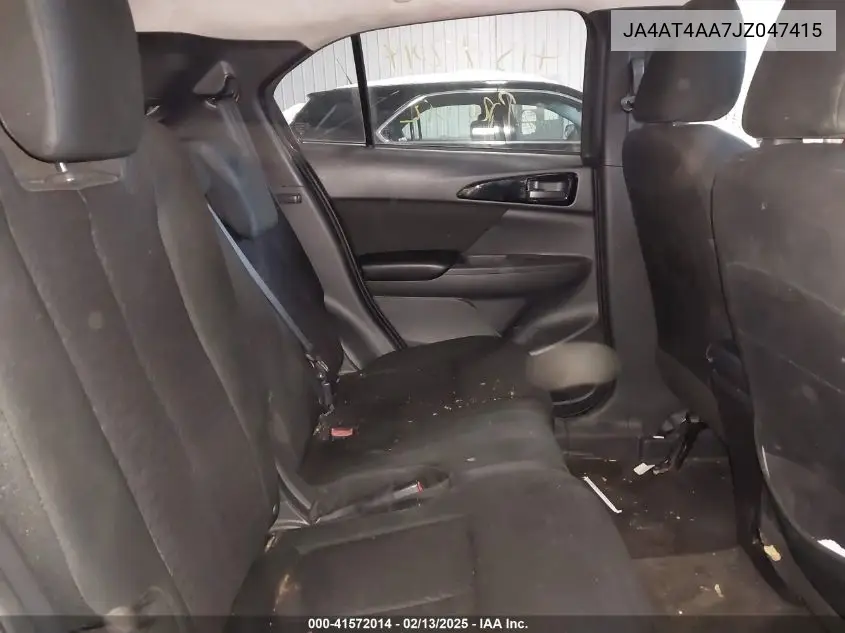2018 Mitsubishi Eclipse Cross Le VIN: JA4AT4AA7JZ047415 Lot: 41572014