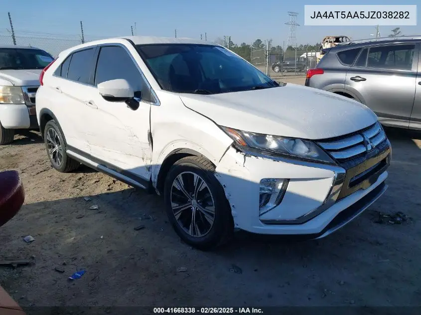2018 Mitsubishi Eclipse Cross Se VIN: JA4AT5AA5JZ038282 Lot: 41668338