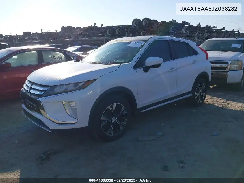 2018 Mitsubishi Eclipse Cross Se VIN: JA4AT5AA5JZ038282 Lot: 41668338