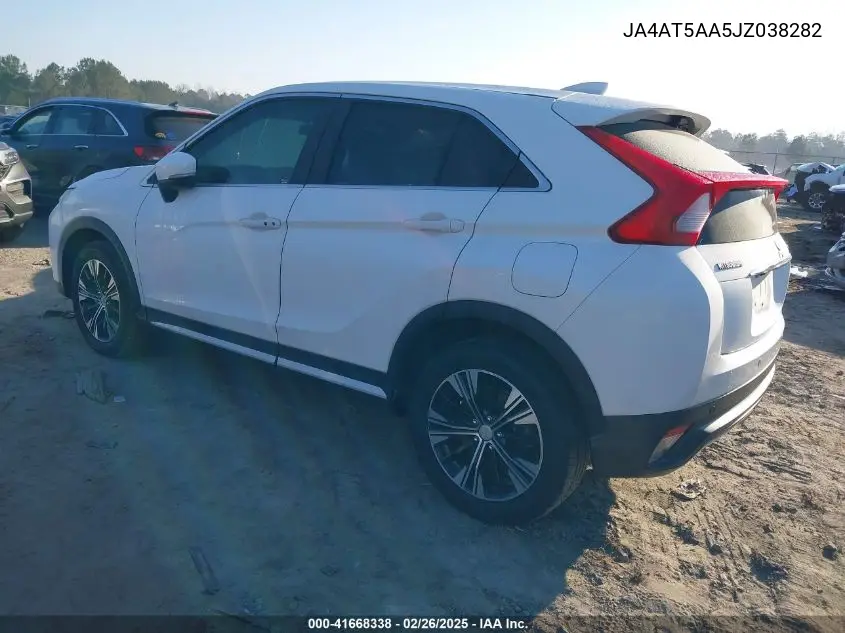2018 Mitsubishi Eclipse Cross Se VIN: JA4AT5AA5JZ038282 Lot: 41668338