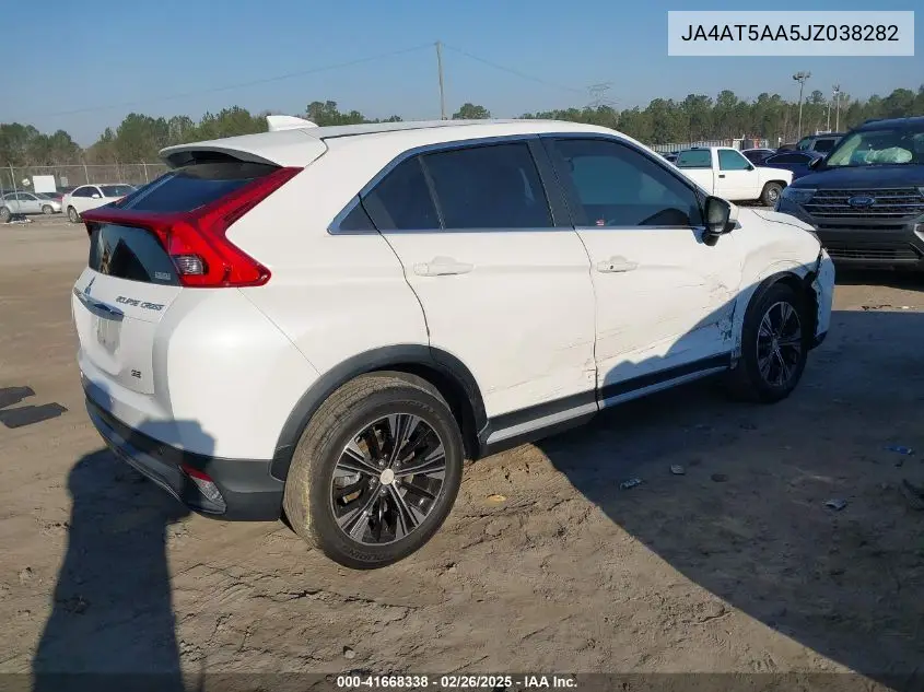 2018 Mitsubishi Eclipse Cross Se VIN: JA4AT5AA5JZ038282 Lot: 41668338