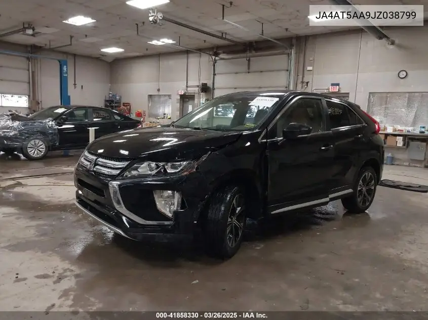 2018 Mitsubishi Eclipse Cross Se VIN: JA4AT5AA9JZ038799 Lot: 41858330