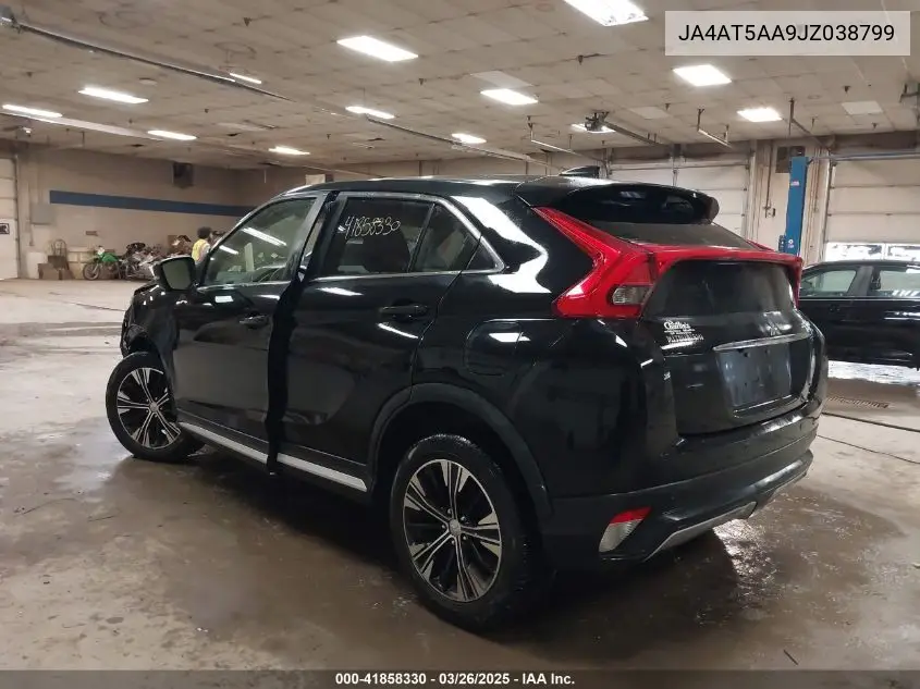 2018 Mitsubishi Eclipse Cross Se VIN: JA4AT5AA9JZ038799 Lot: 41858330