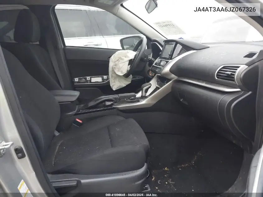 2018 Mitsubishi Eclipse Cross Es VIN: JA4AT3AA6JZ067326 Lot: 41896645