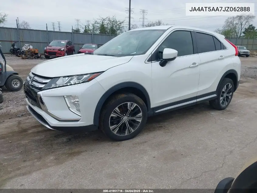 2018 Mitsubishi Eclipse Cross Se VIN: JA4AT5AA7JZ062888 Lot: 41951716