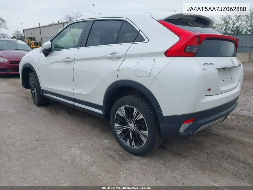 2018 Mitsubishi Eclipse Cross Se VIN: JA4AT5AA7JZ062888 Lot: 41951716