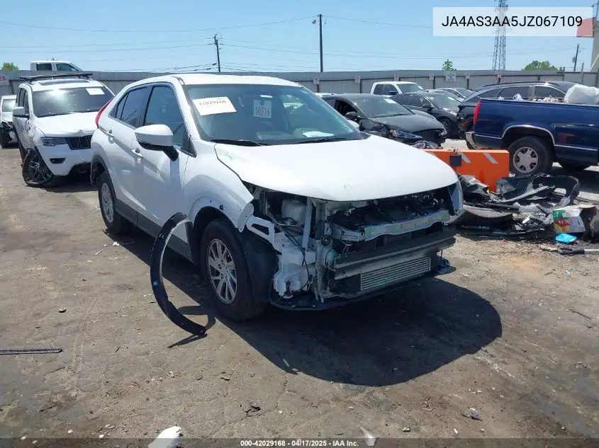2018 Mitsubishi Eclipse Cross Es VIN: JA4AS3AA5JZ067109 Lot: 42029168