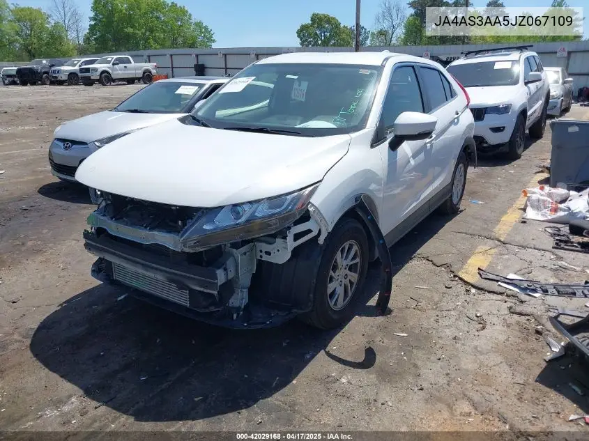 2018 Mitsubishi Eclipse Cross Es VIN: JA4AS3AA5JZ067109 Lot: 42029168