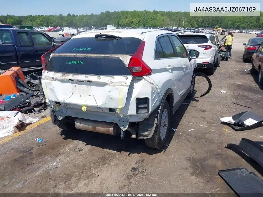 2018 Mitsubishi Eclipse Cross Es VIN: JA4AS3AA5JZ067109 Lot: 42029168