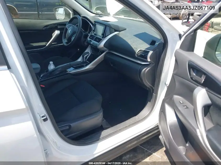 2018 Mitsubishi Eclipse Cross Es VIN: JA4AS3AA5JZ067109 Lot: 42029168