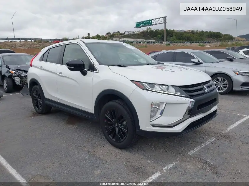 2018 Mitsubishi Eclipse Cross Le VIN: JA4AT4AA0JZ058949 Lot: 42068128