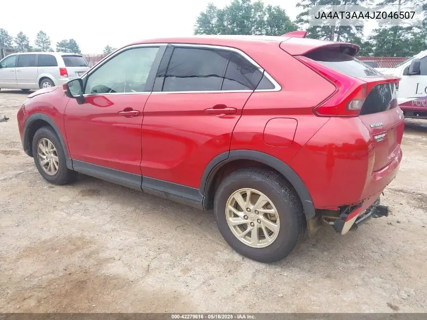 2018 Mitsubishi Eclipse Cross Es VIN: JA4AT3AA4JZ046507 Lot: 42279816