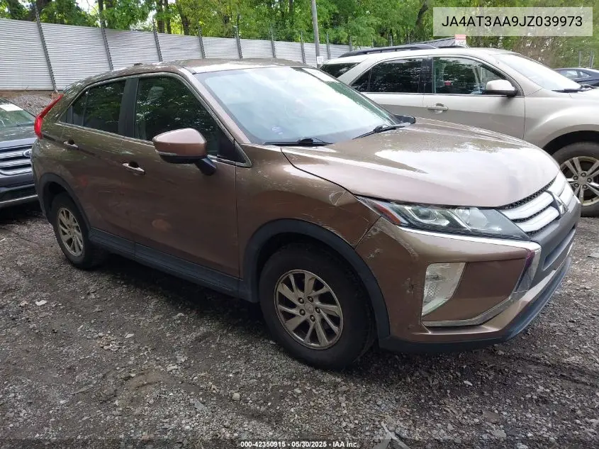 2018 Mitsubishi Eclipse Cross Es VIN: JA4AT3AA9JZ039973 Lot: 42350915