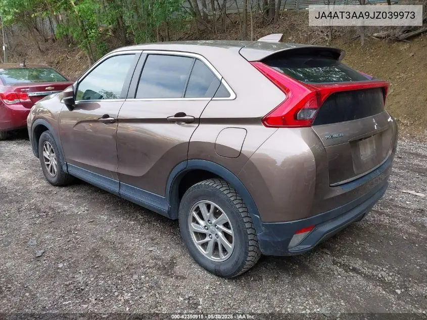 2018 Mitsubishi Eclipse Cross Es VIN: JA4AT3AA9JZ039973 Lot: 42350915